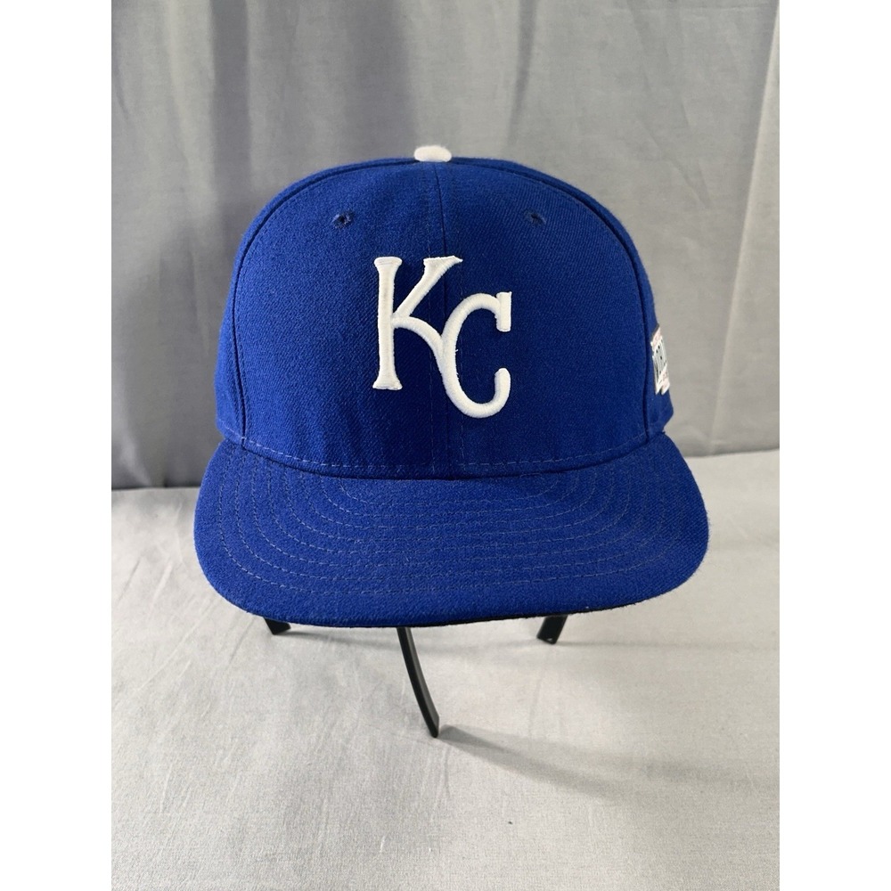 New Era Kansas City Royals World Series 2014 Cap Hat Size 7 1/4" Fall Classic